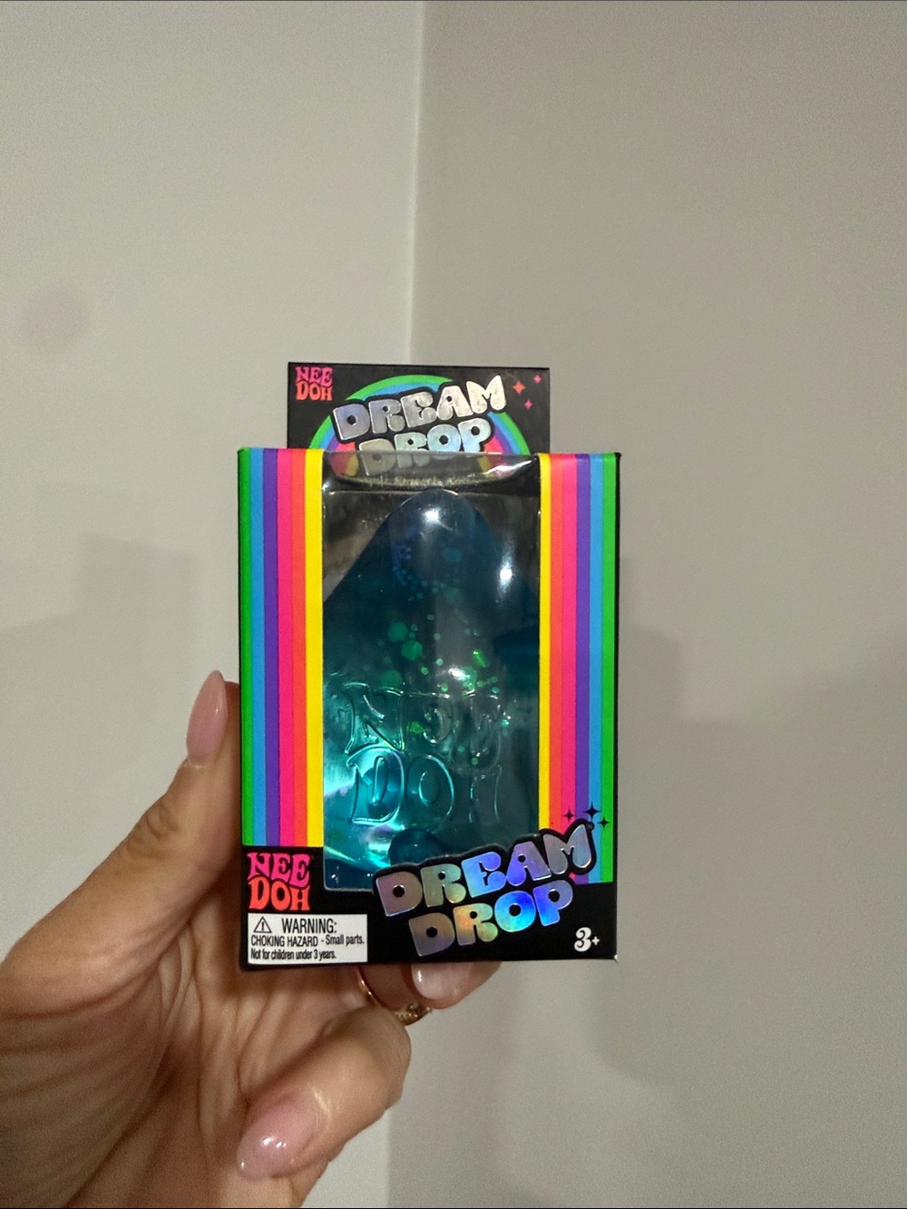 Blue glitter Dream Drop Needoh!